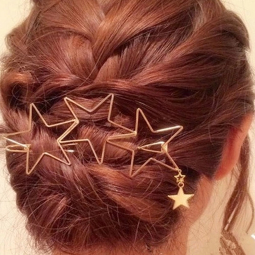 Star Dangling Hair Clip